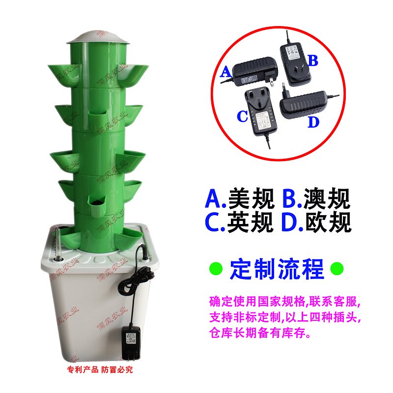 Balkon Hidroponik Tiga Dimensi - Hydroponic Tower Planter ulasan dan harga