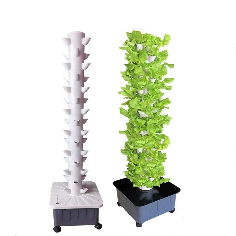 Menara hidroponik vertikal tam - Hydroponic Tower Planter ulasan dan harga
