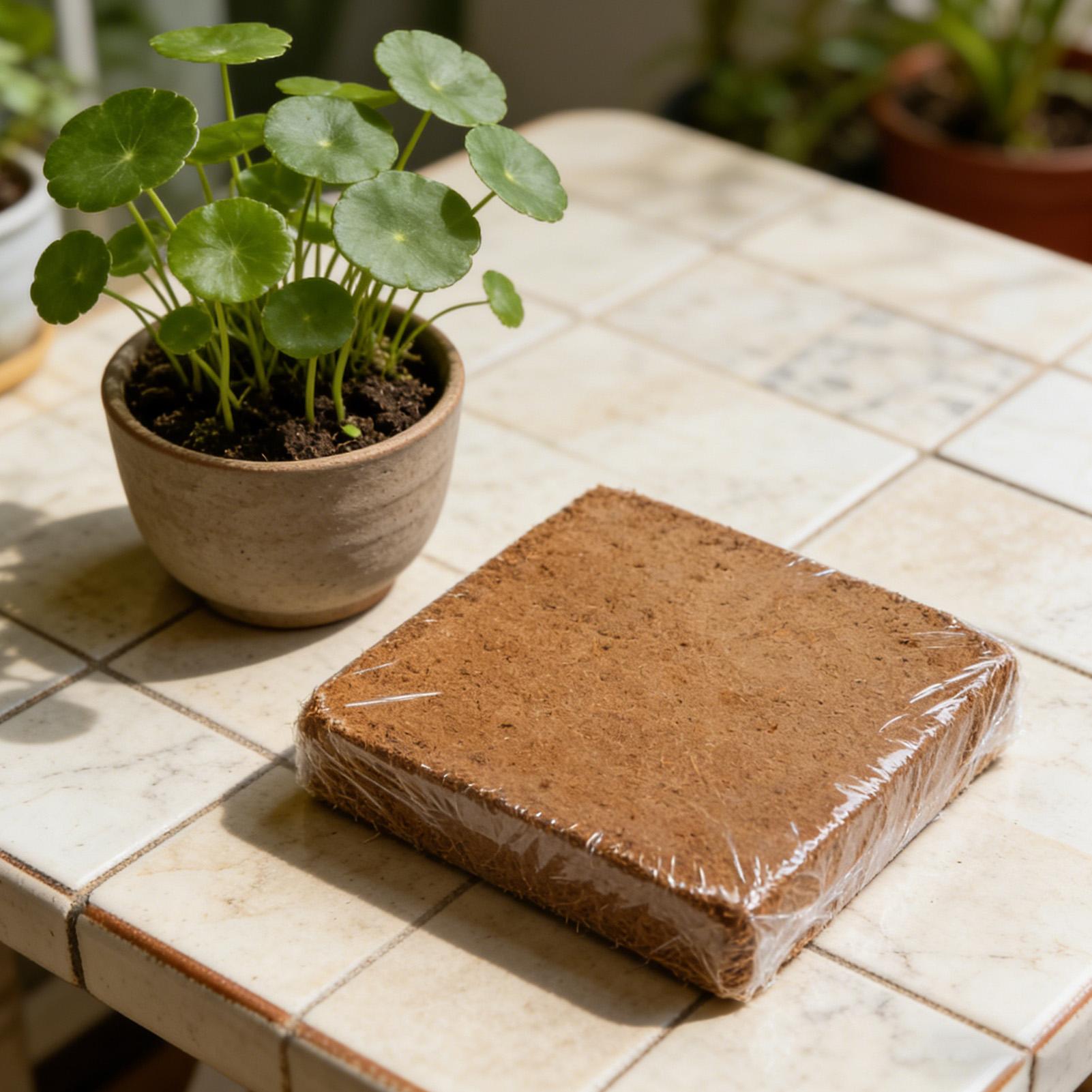 Tanah Organik 300g Tanah Bonsa - Coco Coir Block ulasan dan harga